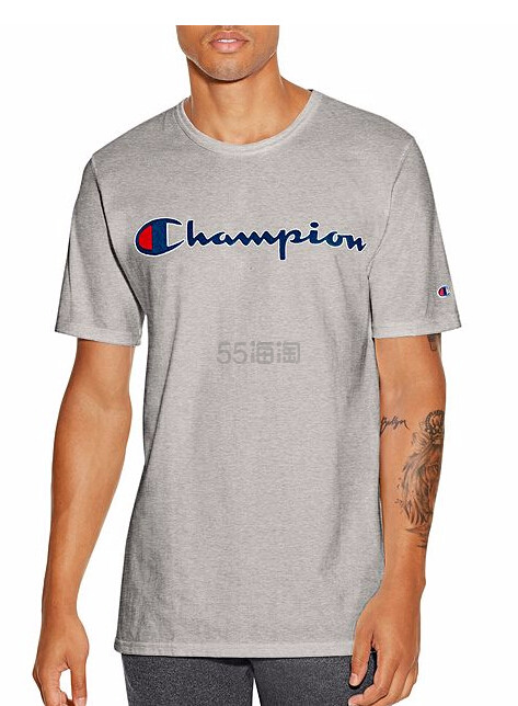 【全面补货 黑色白色都有！！】Champion Life™ 冠军  经典刺绣 圆领短袖T恤 $20（约145元）