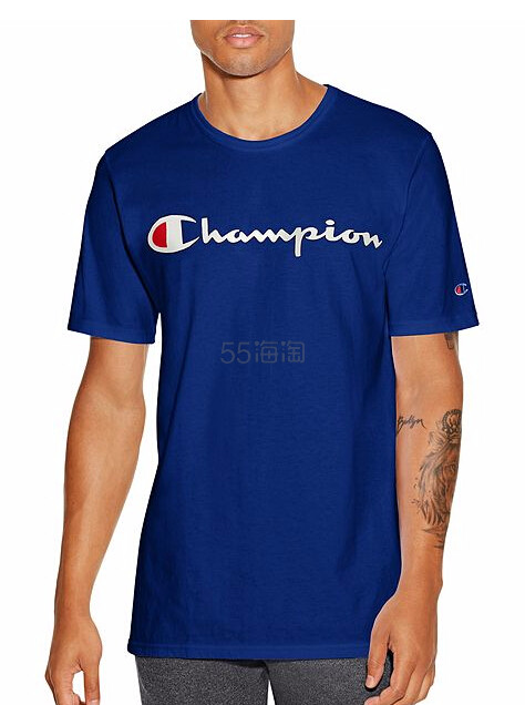 【全面补货 黑色白色都有！！】Champion Life™ 冠军  经典刺绣 圆领短袖T恤 $20（约145元）
