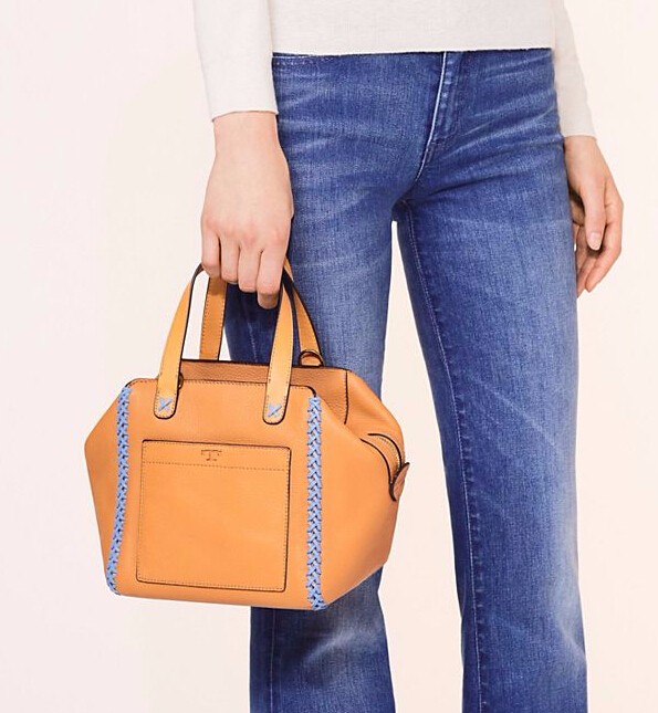 【仅剩1只！】Tory Burch 汤丽柏琦 WHIPSTITCH MINI 女士手提斜挎包 $299（约2166元）
