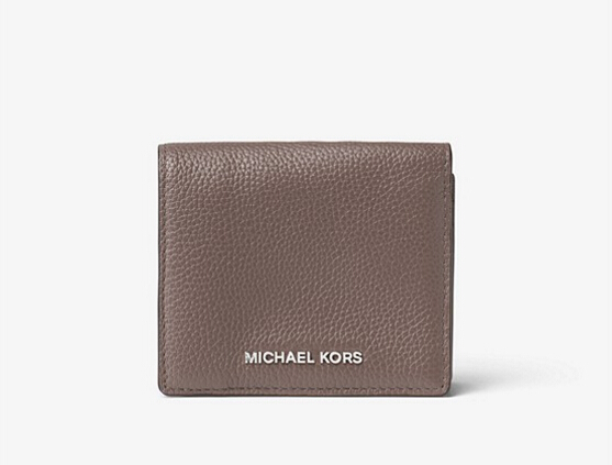 【凑单品！】MICHAEL Michael Kors Mercer  荔枝纹牛皮短钱夹 $36（约261元）