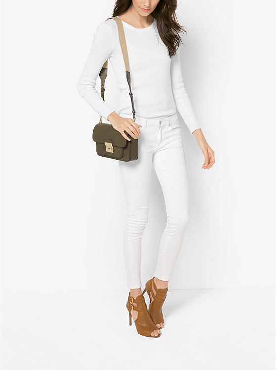 【MK 又一爆款！】杨幂同款 MICHAEL Michael Kors Sloan Editor 方盒子斜挎包 $298（约2159元）