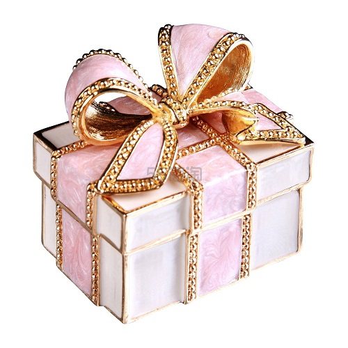 【中亚Prime会员】PIEARTH 珠宝盒 礼品盒(粉红缎带) EX310-1到手价164元