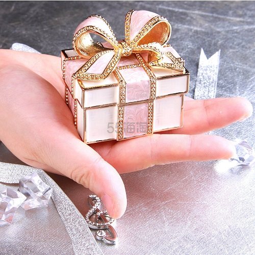 【中亚Prime会员】PIEARTH 珠宝盒 礼品盒(粉红缎带) EX310-1到手价164元