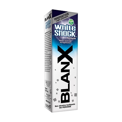 【凑单好物】Blanx 倍林斯 世界首款非研磨型*去渍*牙膏 75ml £4.48（约39元）