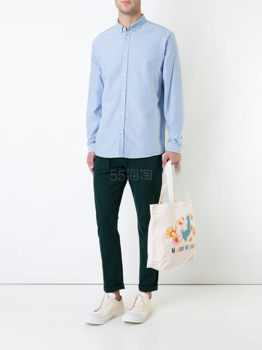 巴黎小众文青品牌 Maison Kitsune 帆布袋 - 海淘
