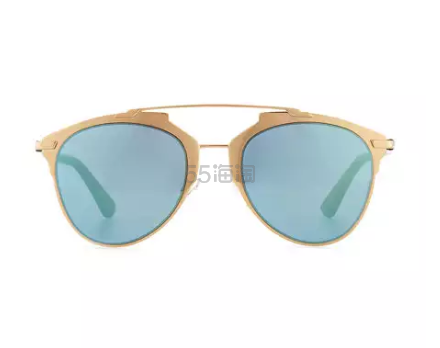 额外8折巨划算 Dior 迪奥 "Dior Reflected" 双色飞行员墨镜 $233.6（约1692元）