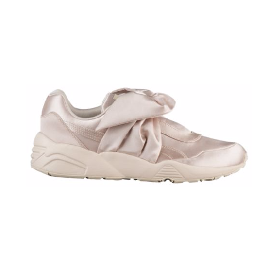 额外7.5折+免运费！ Rihanna x Puma Fenty 蕾哈娜合作款 蝴蝶结运动鞋 香槟色 $89.99（约652元）