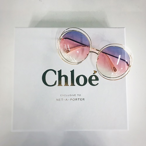 仅剩两天*！超美的 Chloe for Net-A-Porter 渐变色圆框墨镜 会是你的吗？