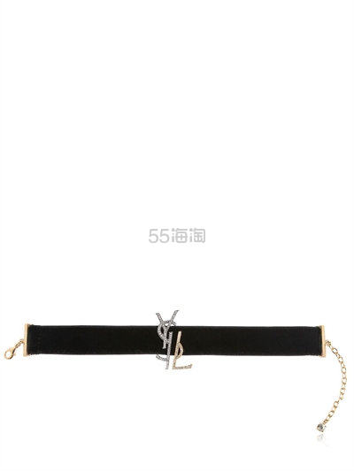 Choker热潮还没过~宋茜、马思纯同款 Saint Laurent YSL Choker 5（约7070元）