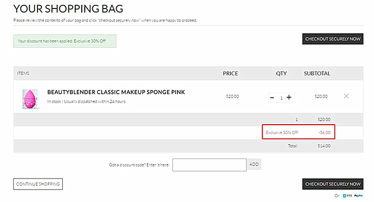 明星产品！Beautyblender 干湿两用美妆蛋 （约101元）
