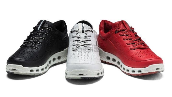 刘涛同款+国内三分之一的价格！【德亚直邮】ECCO 爱步 透氧2.0系列 女款时尚平底系带透气运动鞋 112欧（约864元）