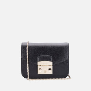 8折！Furla 经典款黑色小方包 £172（约1501元）