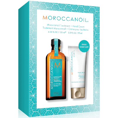 6折尝鲜价！Moroccanoil 摩洛哥油护发精油+护手霜套装 £32.85（约287元）