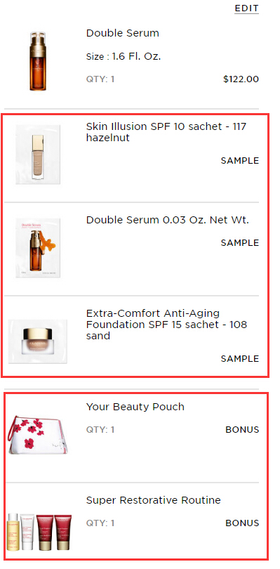 新品！送豪华礼包！Clarins 娇韵诗全新升级版双萃抗衰老修护精华液 50ml 2（约884元）