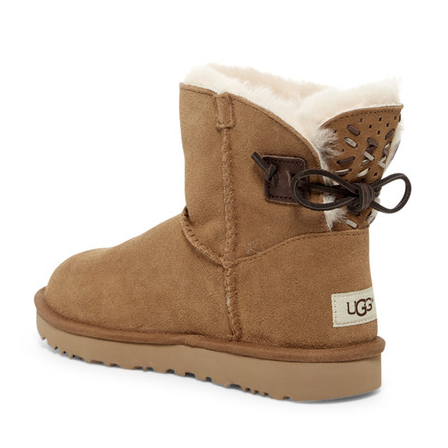 【反季囤好货！】UGG Australia Adoria Tehuano  低筒绑带雪地靴 $66.9（约478元）