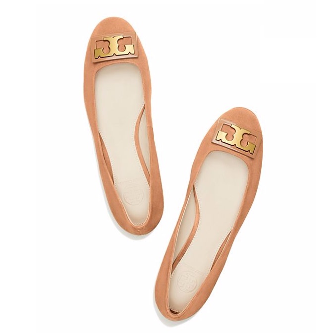 【新补货！】TORY BURCH 汤丽柏琦 GIGI SUEDE PUMP 女士麂皮方跟鞋 $109（约790元）