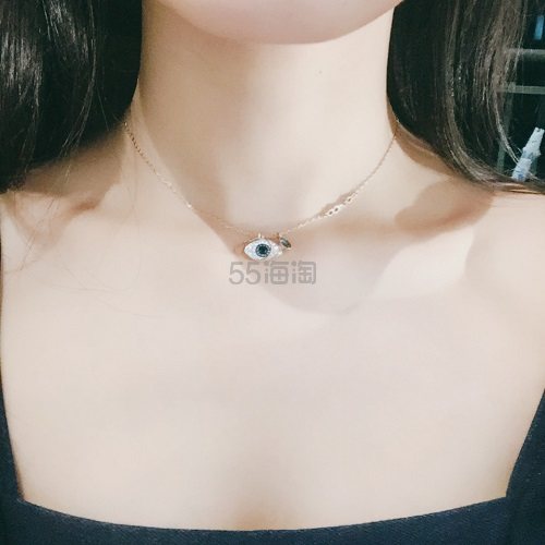 【好价回归！】附5姐实拍图！Swarovski 施华洛世奇 Evil Eye 恶*之眼链坠 559元