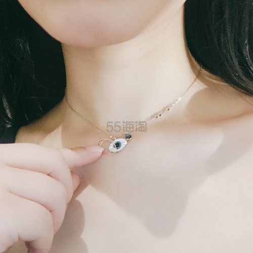 【好价回归！】附5姐实拍图！Swarovski 施华洛世奇 Evil Eye 恶*之眼链坠 559元