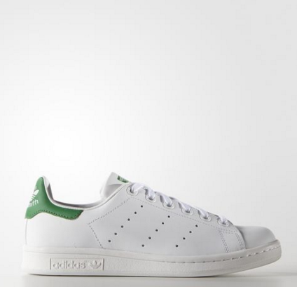 【包邮包税 直邮中国！】adidas Originals  三叶草 Stan Smith 女士绿尾小白鞋 386元