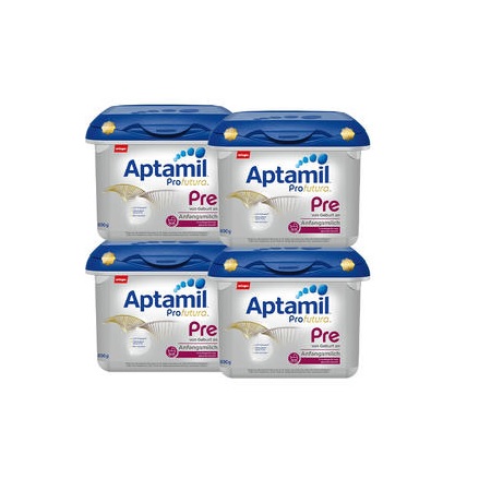 免运费！Aptamil 爱他美 Profutura 白金版 Pre 段新生儿奶粉 800g*4盒 104欧（约811元）