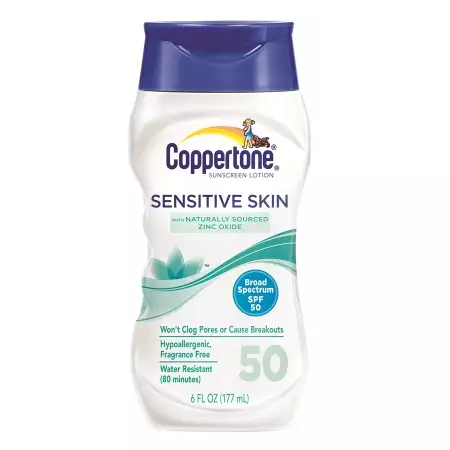 Coppertone 水宝宝 SPF 50 *肌可用防水*霜 177ml $6.24（约45元）