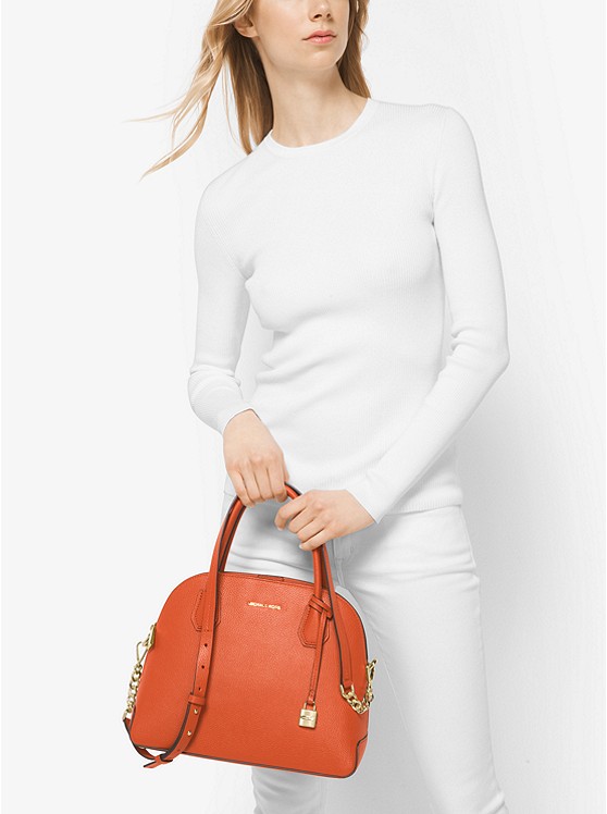 【新色补货！】MICHAEL KORS Mercer 大号手提斜挎包 贝壳包 $156.45（约1133元）