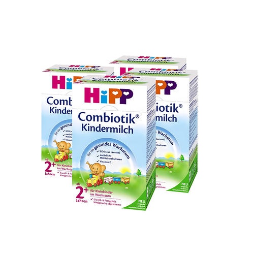 包邮！Hipp 喜宝 Combiotik 有机益生菌儿童成长配方奶粉 2+ 600g*4盒 65.99欧（约509元）