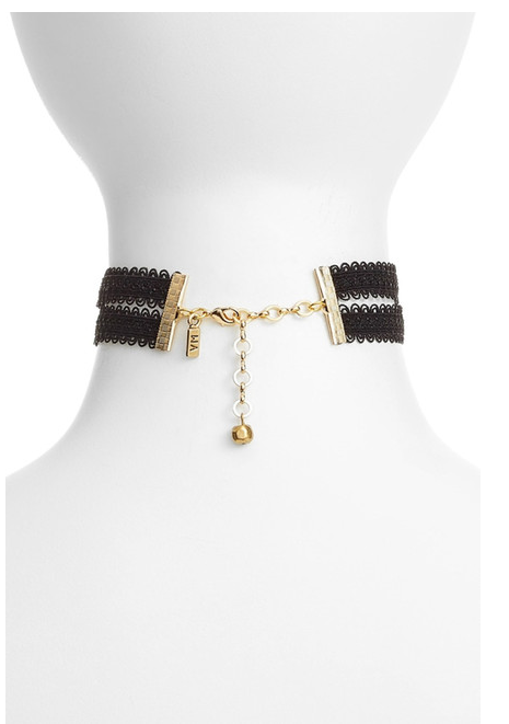 【凑单品！】Vanessa *ey The Peggy 蕾丝 Choker $3.66（约27元）