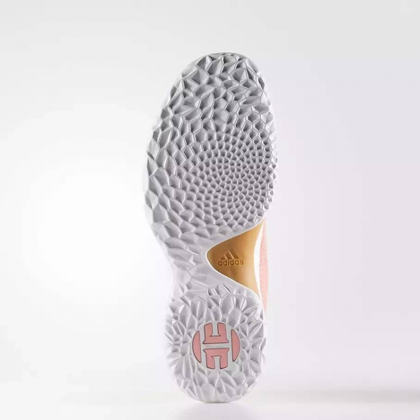 *性哈登的夏季新款战靴 Adidas 阿迪 Harden LS " Sweet Life " 篮球鞋 珊瑚粉 9.99（约1159元）