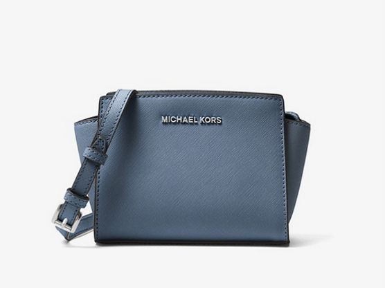 【捡漏一只！】MICHAEL KORS  迷你 Selma 雾霾蓝耳朵包 $97.9（约703元）