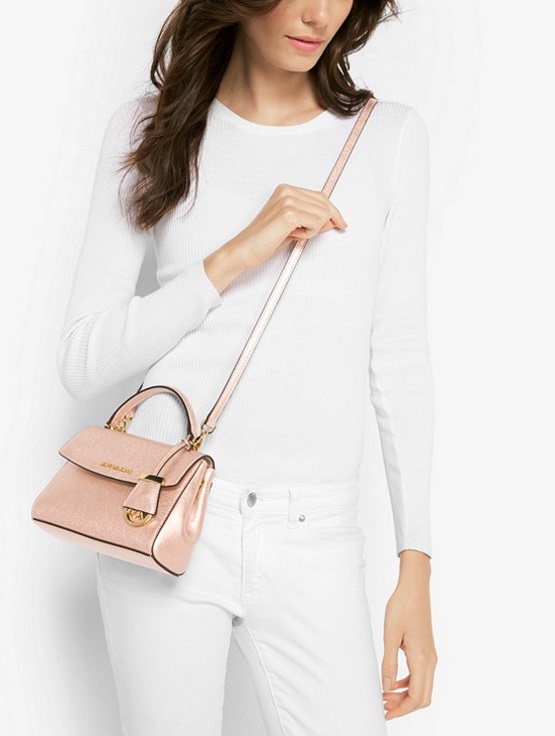 【超美玫瑰金粉补货 拼手速啦！】Michael Kors *a 特小号手提斜挎包 6（约768元）