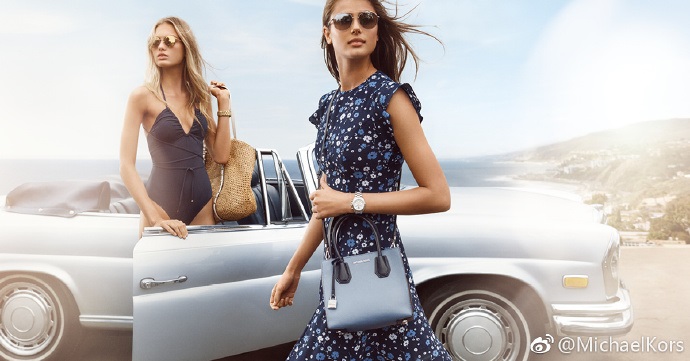 【杨幂同款不同色！】MICHAEL Michael Kors 大号 Mercer 托特包 雾霾蓝 $238（约1724元）