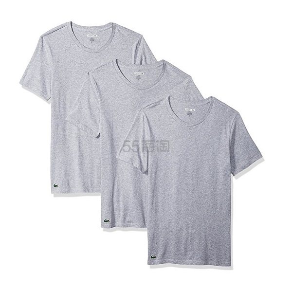【美亚自营】Lacoste 法国鳄鱼 男士圆领短袖T