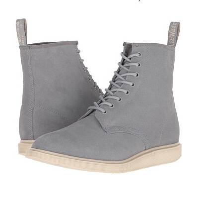 Dr. Martens Whiton 8-Eye Boot 中性款麂皮8孔马丁靴 $39（约282元）