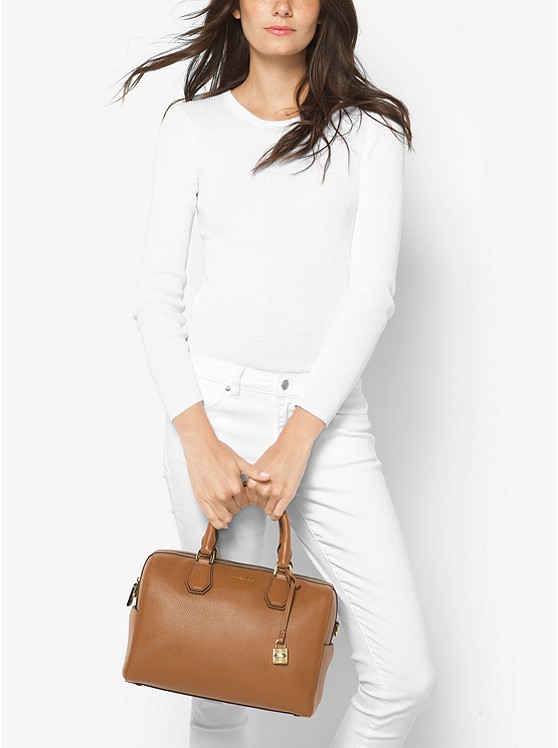 【超低价！】Michael Kors 中号 Mercer 全粒面荔枝纹皮水桶包 $149（约1079元）