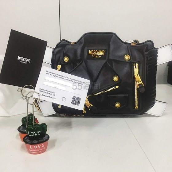 5姐又来送包啦~想知道 价值5的Moschino 链条包有多美吗？