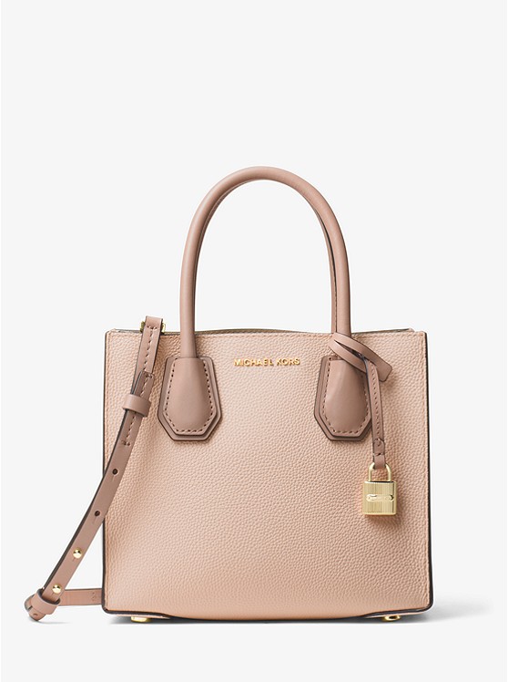 【活捉一只粉色小妖精！】MICHAEL KORS 中号 Mercer 酒粉色 手提斜挎包 $228（约1651元）