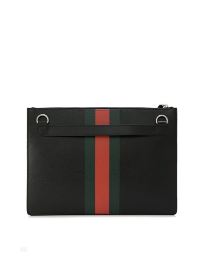 额外7.5折+包邮包税收 Gucci 2017 春夏新款蛇图案手拿肩背包 9188元