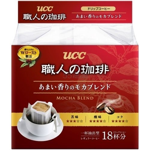 日本ucc职人的咖啡挂耳式咖啡摩卡口味18p452日元约27元