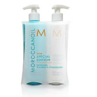 4.5折！Moroccanoil 摩洛哥油 保湿补水洗发水+护发素套装 500ml×2 £30.94（约270元）