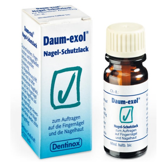 幼儿指甲保护油！Daum Exol 防吸吮手指苦甲水 10ml 5.6欧（约45元）