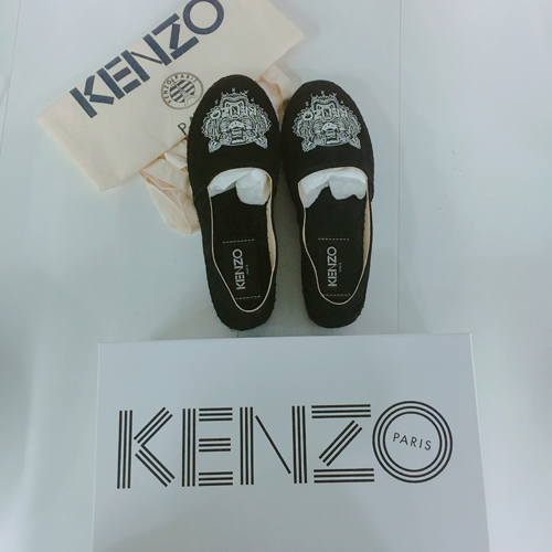 【5姐晒单】5姐来晒晒 Ssense 半年大促时候买的 Kenzo 草底鞋~