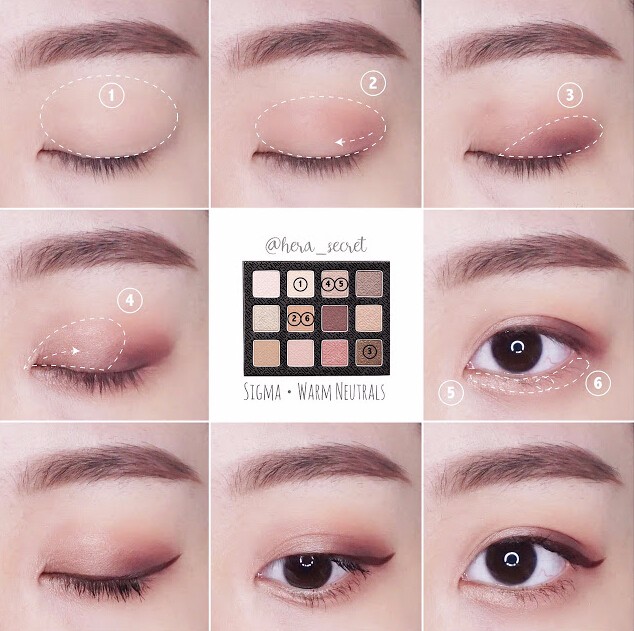 Sigma 暖色眼影盘$39（约282元）