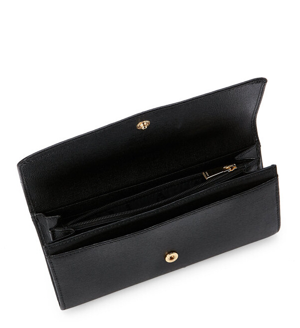 Furla Black Babylon Flap Wallet 黑色*钱包 .99（约652元）