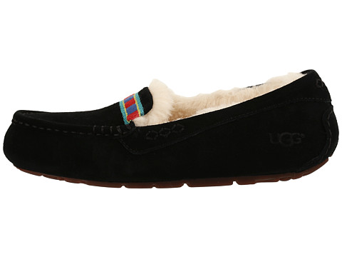 UGG Ansley Embroidery 女款毛绒平底鞋 $55（约398元）