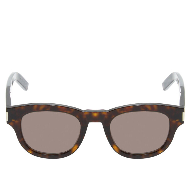 Saint Laurent Paris Bold 2 Oval Frame 椭圆框架玳瑁墨镜 .99（约579元）