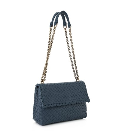 七夕好价额外7.5折+包邮* Bottega Veneta 纳帕皮编织链条肩背包 11618元