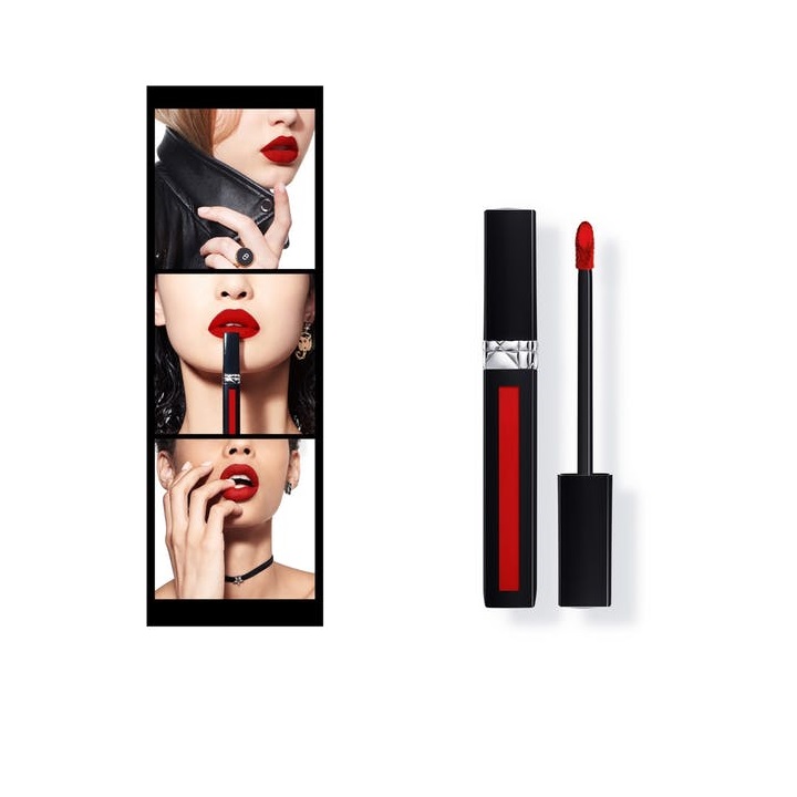 新品！Dior 迪奥秋冬新品烈焰蓝金液体唇膏 （约254元）
