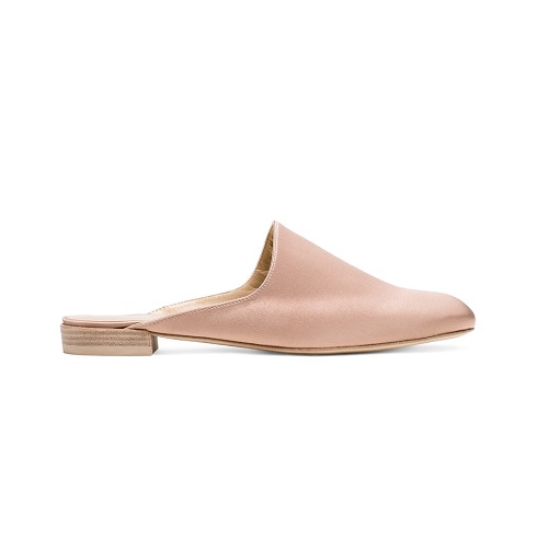 GiGi 同款 Stuart Weitzman Mulearky 皮制穆勒拖鞋 $199（约1441元）