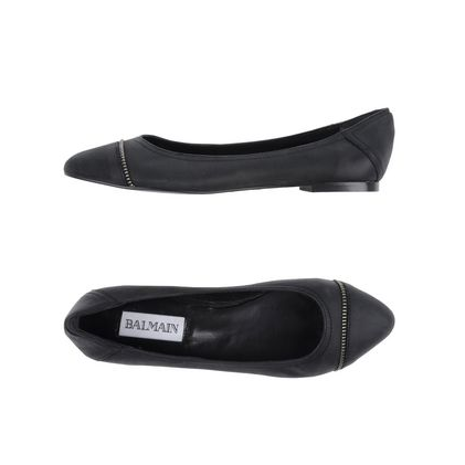好价好码数 3折收 Balmain 巴尔曼 皮制平底鞋 $288（约2086元）